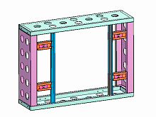 CABINET-46"FRAME-HKE168